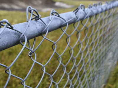 Chain Link Fencing Mesh Detail